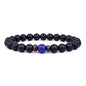 Volcanic Stone Bracelet for Men Lava Wooden 8mm Beads Bracelet Tibetan Buddha Wrist Chain Women Men Jewelry Gift New Bracelets