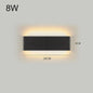 DecorBites™ LED Aluminum Mirror Light Wall Lamp for Corridor, Bedside, Bathroom - Nordic Modern Design
