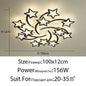 DecorBites™ LED Chandelier: Modern Dimmable Indoor Lighting for Bedroom, Hall, Living Room