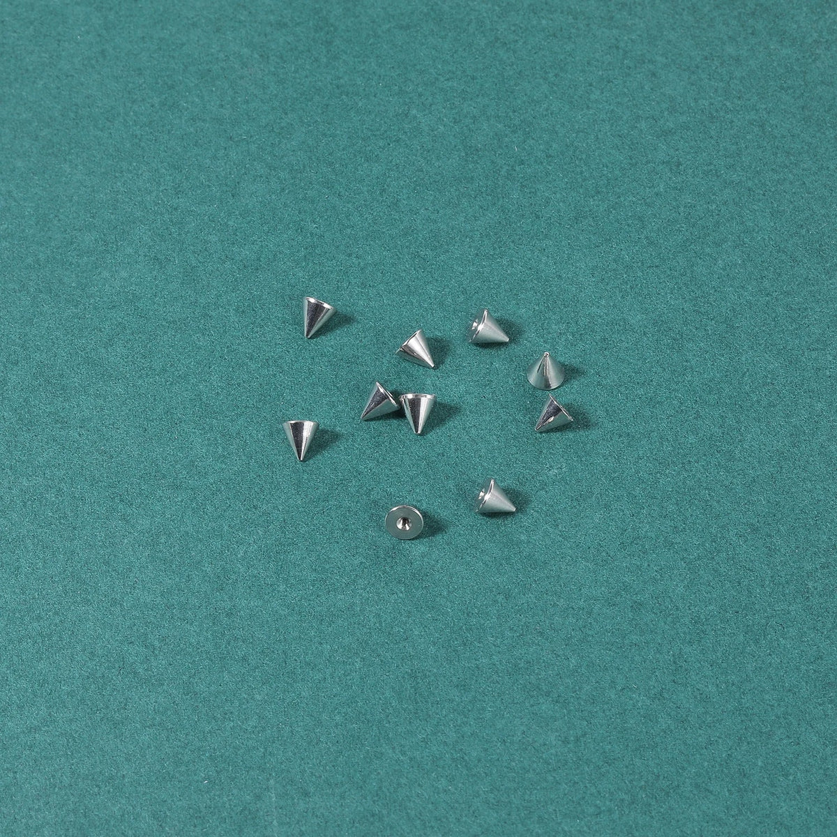 ZS Stainless Steel Fake Lip Studs Stick-on Eyebrow Ring Non Piercing Jewelry Fake Nose Studs Face Piercing Jewelry Dermal Anchor