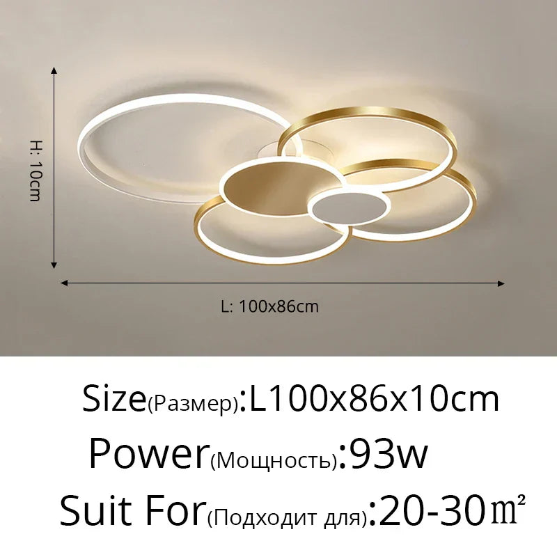 DecorBites™ LED Chandeliers for Bedroom Dining Living Room Hall Indoor Lighting