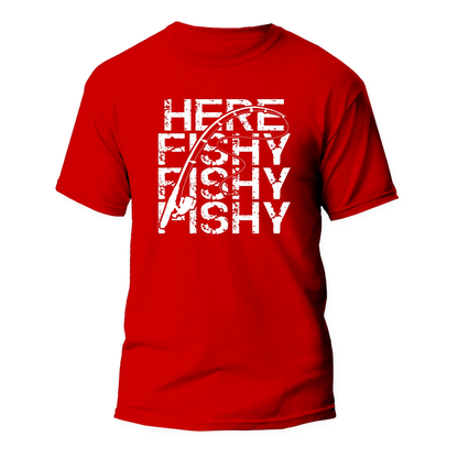 Here Fishy Fishy Man T-Shirt