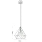 DecorBites™ Industrial Pendant Lights: Modern LED Hanging Lamps for Home Living Room Kitchen Decor