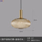 DecorBites™ Glass Pendant Lights: Modern Nordic Style LED Pendant Lamp for Bedroom, Living, Dining Room
