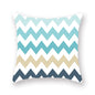 DecorBites™ Green Geometric Pillowcase - Nordic Classic Design for Home Decor and Comfort