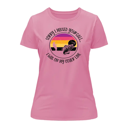 I Was On Another Line T-Shirt for Women