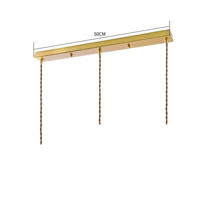 DecorBites™ Green Glass LED Hanging Light Fixture Copper Socket Modern Pendant Lamp