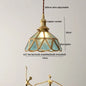 DecorBites™ Green Glass LED Pendant Lights Modern Hanging Lamp Home Decor