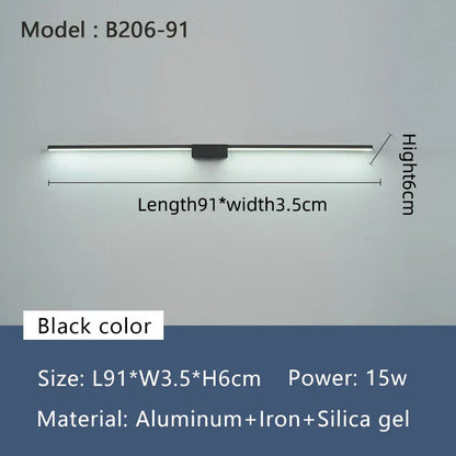 DecorBites™ LED Bathroom Mirrors with Lights, Wall Lamps, and Vanity Light Fixtures