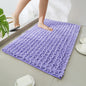 1 Piece Bathroom Carpet Bath Mat, Non-Slip Super Thick Lotus Pine Soft