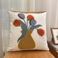 DecorBites™ Luxe Embroidered Cushion Cover, Premium Decor Pillowcases