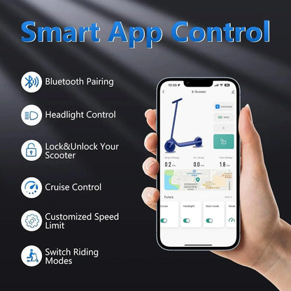 Aovopro Esmax Electric Scooter 500W 22mph Adult APP Smart Scooter