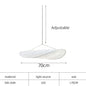 DecorBites™ LED Chandelier: Designer Pendant Lighting for Living Room and Dining Table