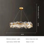 DecorBites™ LED Flower Design Ceiling Chandelier for Modern Living Room Bedroom Dining Area