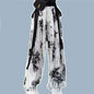 Summer New Korean Style Short Sleeved T-Shirt Top Ink Retro Printed