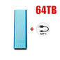 High Speed External Portable SSD 6TB 12TB Plug and Play Mobile Hard Drive Compatible with Windows IOS Android DevicesHigh Speed