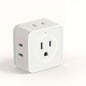 5 Way Multi Plug Outlet Extender, Wall Outlet Expander, Small
