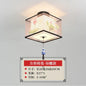 DecorBites™ Lotus Chinese Chandelier Ceiling Lamp Simple Corridor Painting LED Lighting