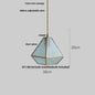 DecorBites™ Glass LED Pendant Lamp: Handmade Japanese Style Adjustable Hanging Light Fixtures