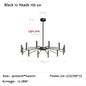 DecorBites™ LED Ceiling Chandelier Nordic Living Dining Room Bedroom Lighting Fixture
