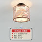 DecorBites™ Lotus Chinese Chandelier Ceiling Lamp Simple Corridor Painting LED Lighting