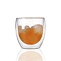 DecorBites™ Heat-Resistant Double Wall Glass Cup | Versatile Drinkware for Home
