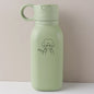 450ML Custom Name Silicone Straw Cup, Personalized Cartoon Pattern Water Bottle, Leakproof Sports Water Bottle for Kids Adults