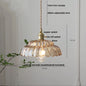 DecorBites™ Glass Flower LED Pendant Light, Adjustable Knob Switch, Modern Design