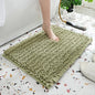 1 Piece Bathroom Carpet Bath Mat, Non-Slip Super Thick Lotus Pine Soft