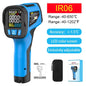 -50 to 800 Degree Mestek Digital Infrared Thermometer Laser Temperature Meter Non-contact Pyrometer Hygrometer IR Thermometer