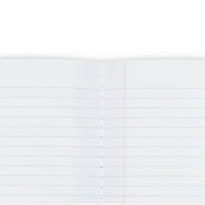 Strawberry Macaroon Wide Ruled Composition Notebook, 7.5 X 9.75 Inch Floral Cover For School Notes And Writing