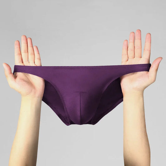 Men's underwear with a U-shaped protruding modal, thin, elastic and sexy low-waisted tight underpants
