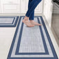 VIKAMA European Retro Kitchen Carpet Long Rectangular Water Absorbing Rug for Bathrooms, Entrance and Exit Mats Home Decor Items