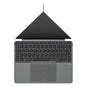 bluetooth Wireless Keyboard for Tablet/Phone/PC, Foldable Keyboard w/ Detachable Magnetic Leather Stand Ultra-Long Battery Life