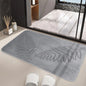 Absorbent Non-Slip Bathroom Rug Memory Cotton Bathrooms Floor Rugs