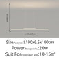 DecorBites™ LED Pendant Lamp - Minimalist Hanging Light for Dining Room & Home Decor