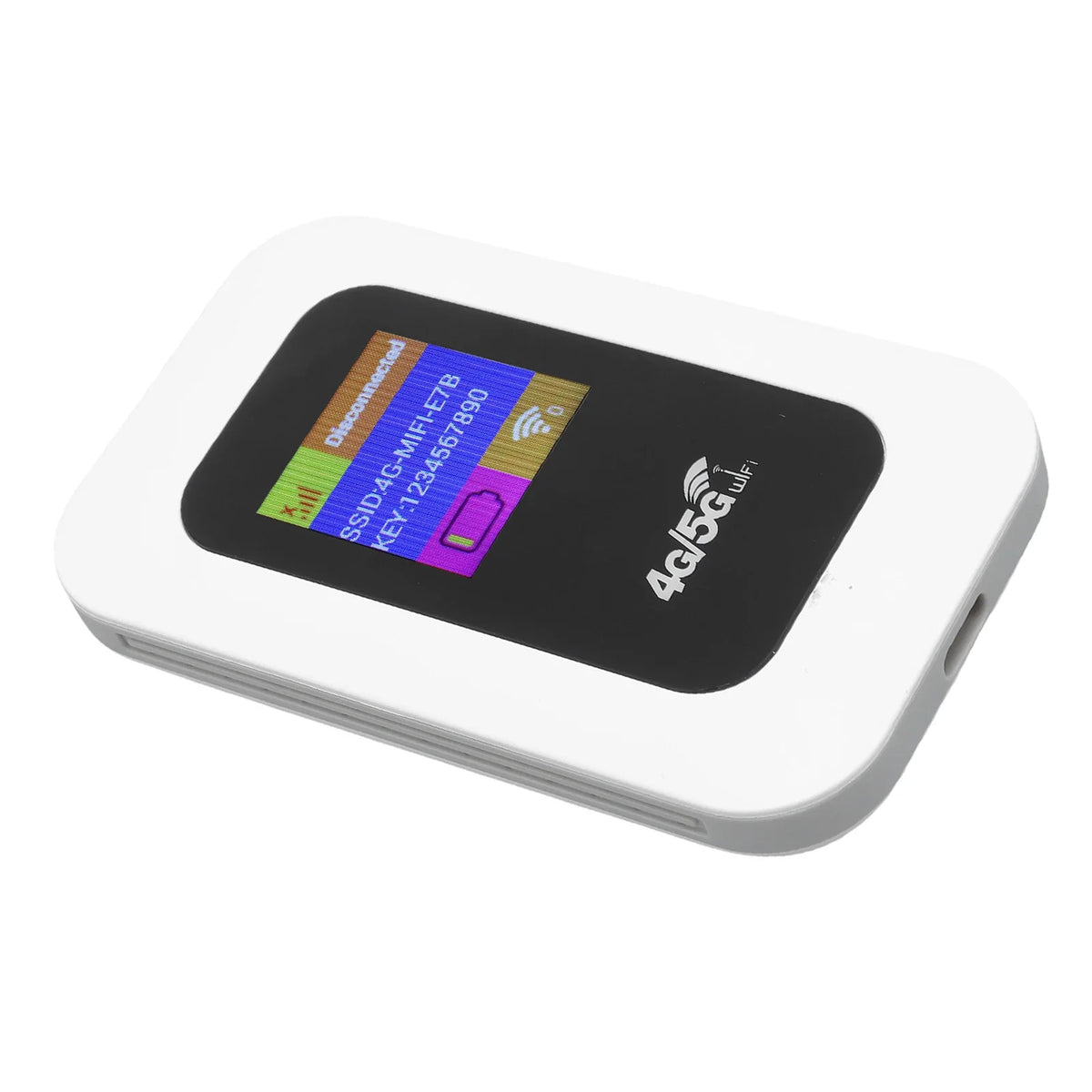 Ultra-Portable WiFi Mobile Hotspot Device 300Mbps High Speed 4G 5G Pocket Wireless Network Connect Device for Travel Camping