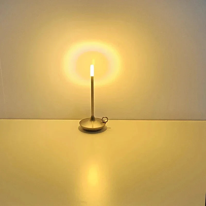 DecorBites™ LED Bar Table Lamp: Rechargeable Desk Light for Home, Office, Study, Bedroom