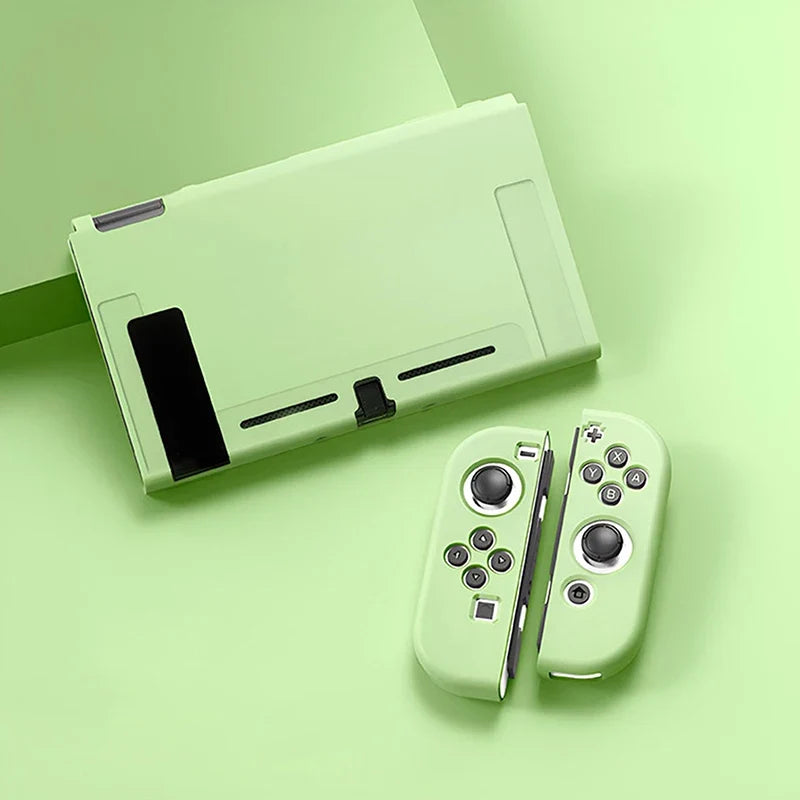 NEW SALE Protective Case Compatible With  Switch OLED Console And Joy-Cons, Switch Can Be Inserted In Dock With Shell