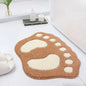 Bathroom Rugs Mats Water Absorbent Non-Slip Mat Used in Bathroom