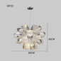 DecorBites™ Glass Pinecone LED Chandelier: Modern Art Deco Pendant Lighting