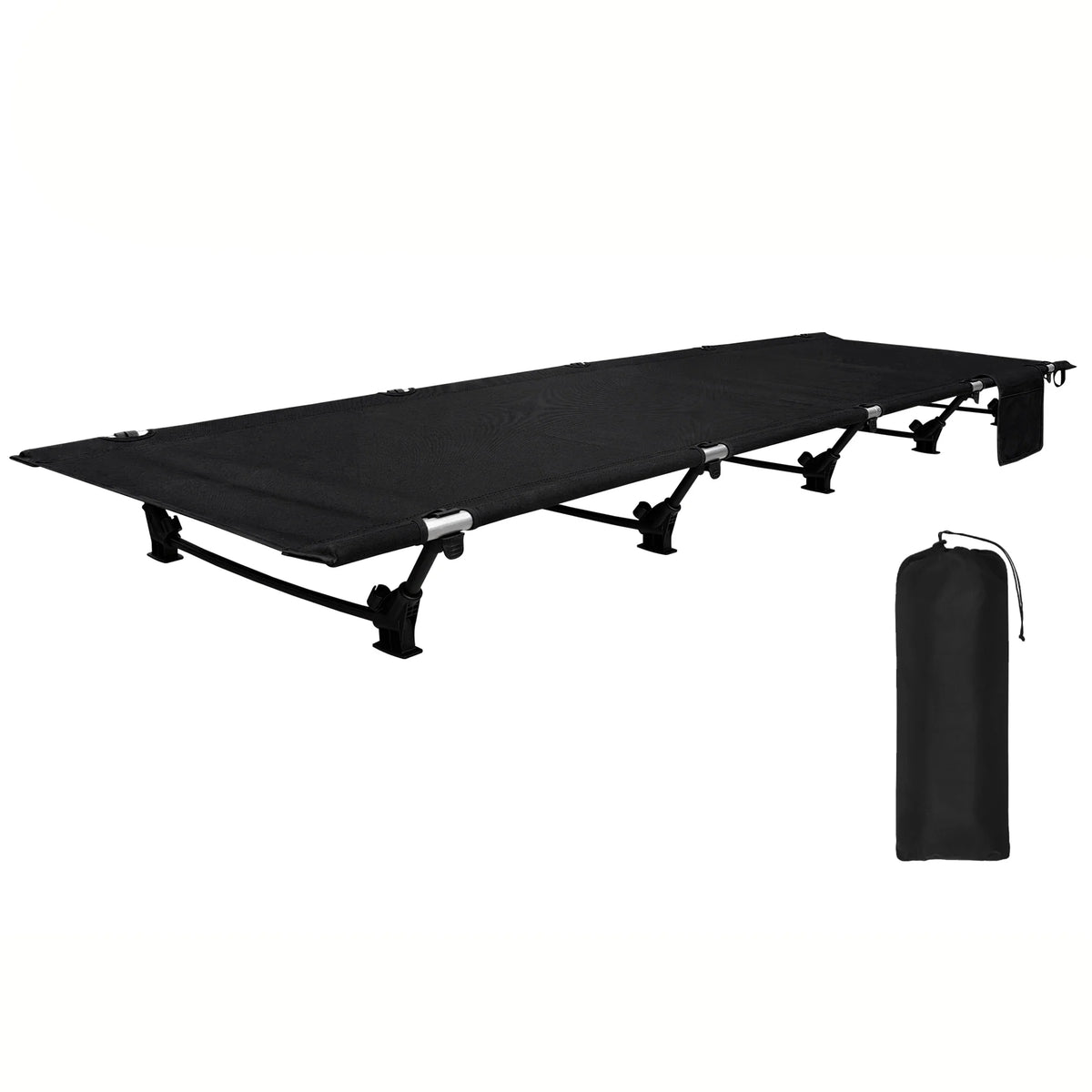 Camping Cot Portable Folding Bed Outdoor Ultralight Compact Tent Bed