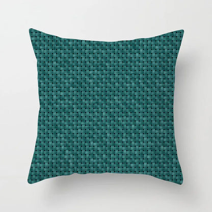 DecorBites™ Leaf Feather Cushion Covers Geometric Heart Print Pillowcase Home Decor