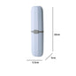 Portable Toothpaste Toothbrush Protect Holder Case Travel Camping Storage Box Protect Toothbrush Toothpaste from Dirt and Damage