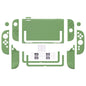 PlayVital Solid Color Protective Case for Nintendo Switch 2, Anti-Scratches Hard Shell Dockable Grip Cover with  Foldable Stand