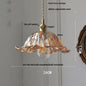 DecorBites™ Green Glass LED Pendant Light: Nordic Modern Hanging Lamp for Bedroom Dining Room