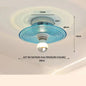 DecorBites™ Glass LED Ceiling Lamp Iron Base Nordic Modern Simple Design
