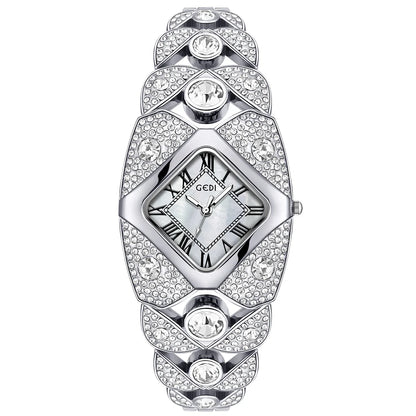 New Women Watch Light Luxury Brand Diamond Inlaid Bracelet Watches