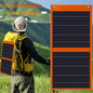 Backpack Carry Portable Foldable Waterproof Solar Charger 25W 100W Dual USB Solar Panel Power Supply Outdoor Camping Emergency