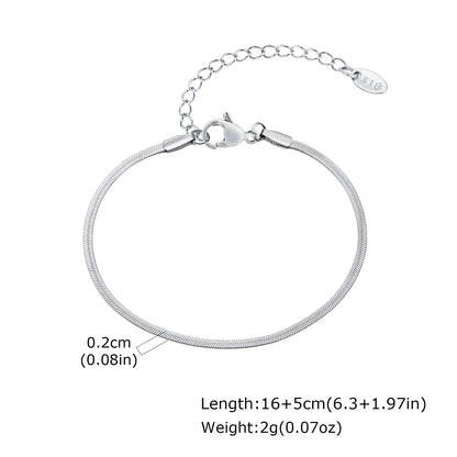 1/2/3pcs Chain Bracelet for, Stainless Steel Twisted Rope Cuban Chain